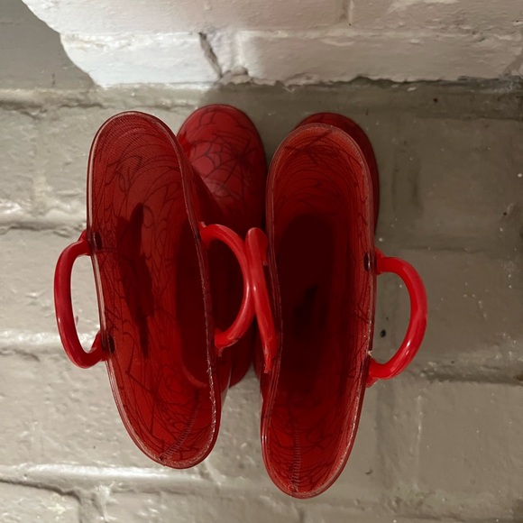 Kids spider man light up rain boots - Picture 4 of 5